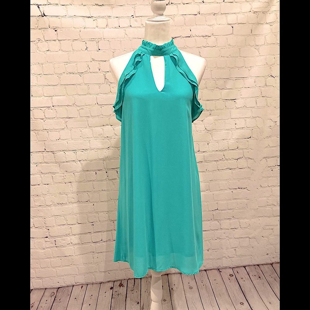 Halter Open Back Dress by She & Sky Size: M